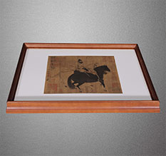 镇康书画装裱配框服务案例